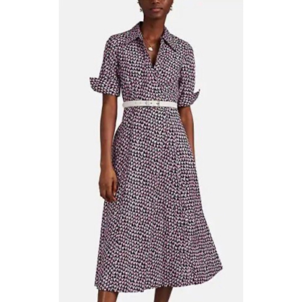 Barney’s heart print wrap dress - Picture 2 of 11